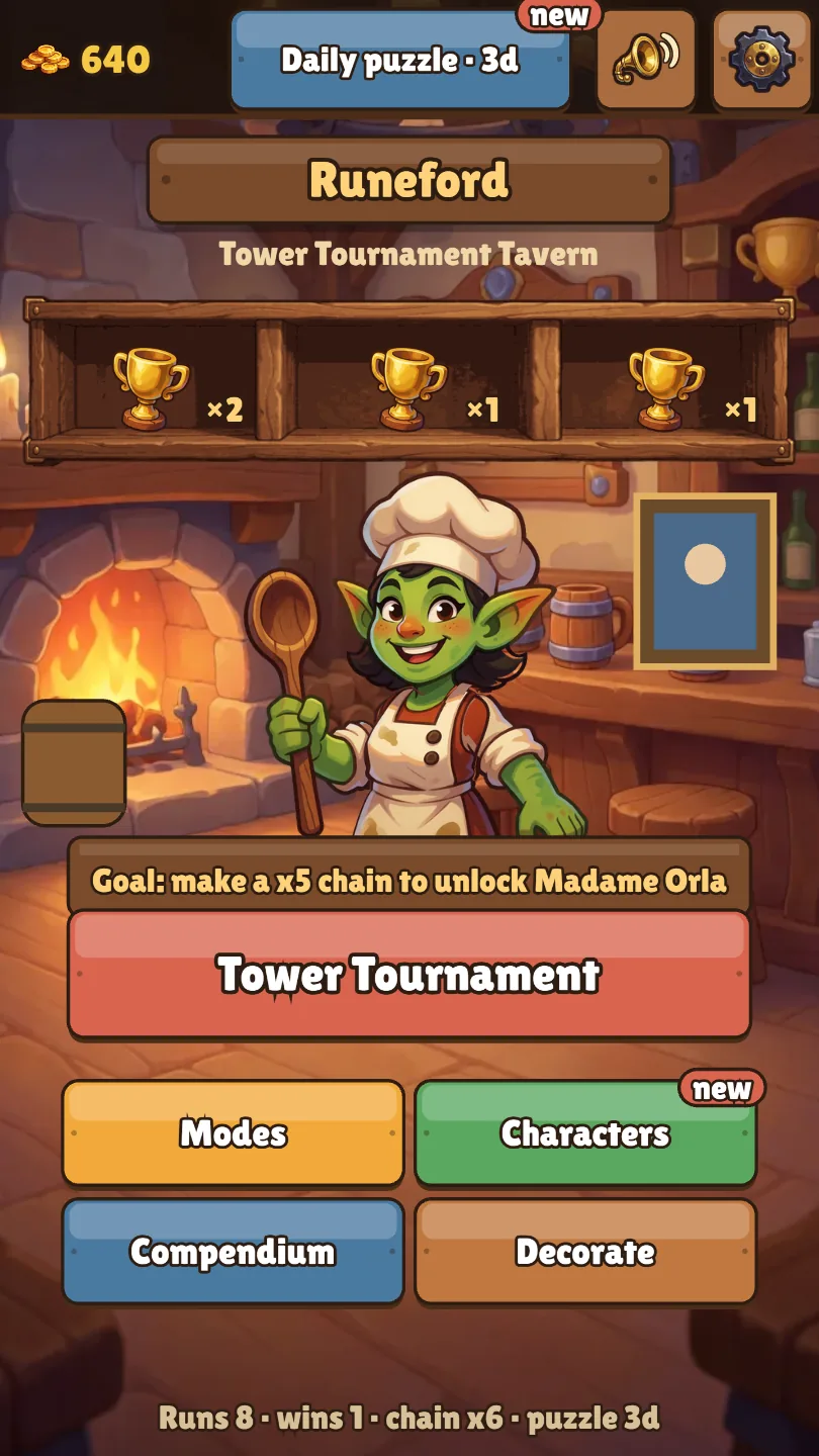 Runeford tavern, home of the tournament