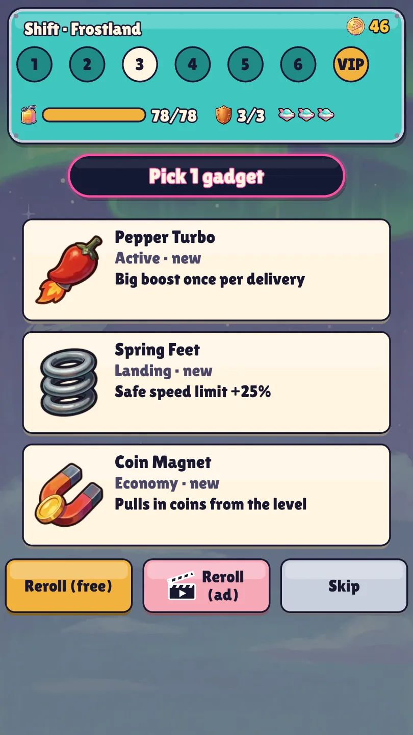 Pick a gadget for your delivery shift